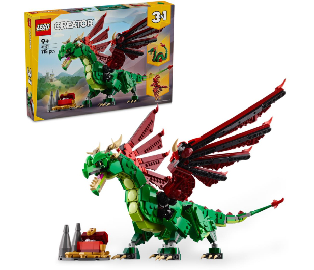 LEGO Creator 31161 Średniowieczny smok - 1283663 - zdjęcie 3